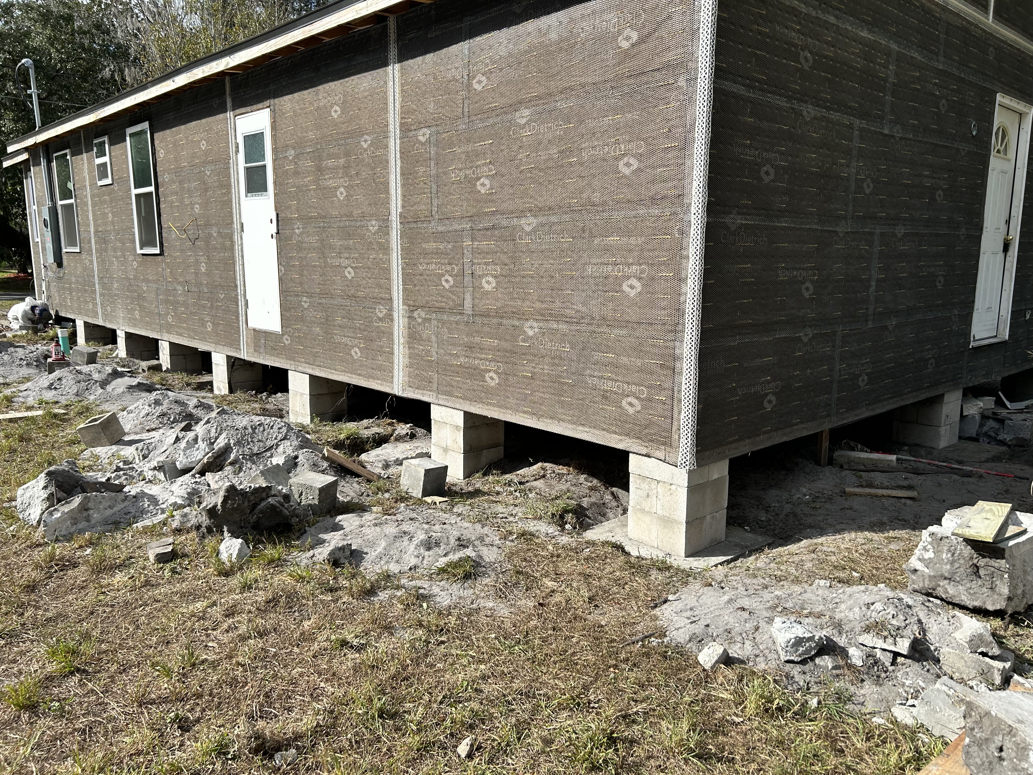 Concrete lifting result